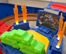 Monster truck race track (monster jam)