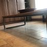 Large Handcrafted Coffee Table from Reclaimed Timber & Steel Image 4