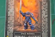 Warhammer 40k Primaris Lieutenant with Power Sword
