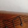 Antique Wooden and Brass Inlay Music Jewellery Box Image 2