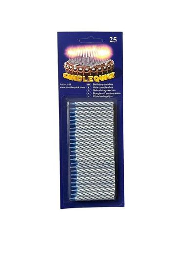 Birthday candles in sets of 25. 1900 packs resale opportunity.