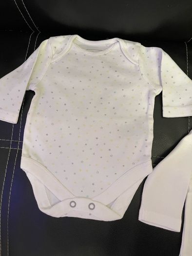 Next baby vests set unisex up to 1 month