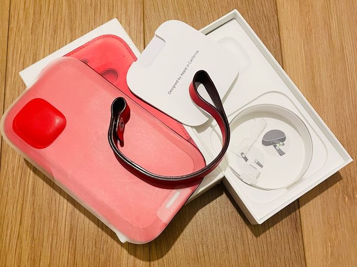 Genuine Apple iPhone mini leather cover