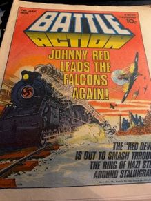 Battle Action Comics x 4  1978 - 1979 IPC Comics