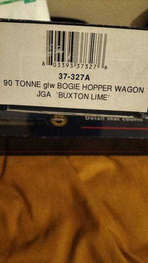 Bachmann Tone Glw Bogie Hopper Wagon Jga Buxton Lime