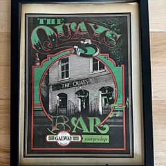 The Quays Galway Poster / late 1980s