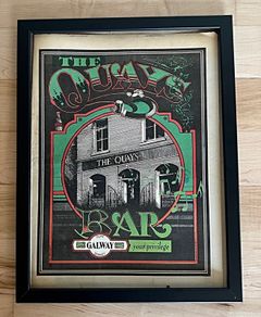 The Quays Galway Poster / late 1980s