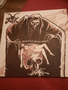 DEVIL: Magister Mundi Xum - Demo 10 inch LP - 2011 (500 black first pressing)