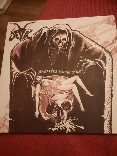 DEVIL: Magister Mundi Xum - Demo 10 inch LP - 2011 (500 black first pressing)