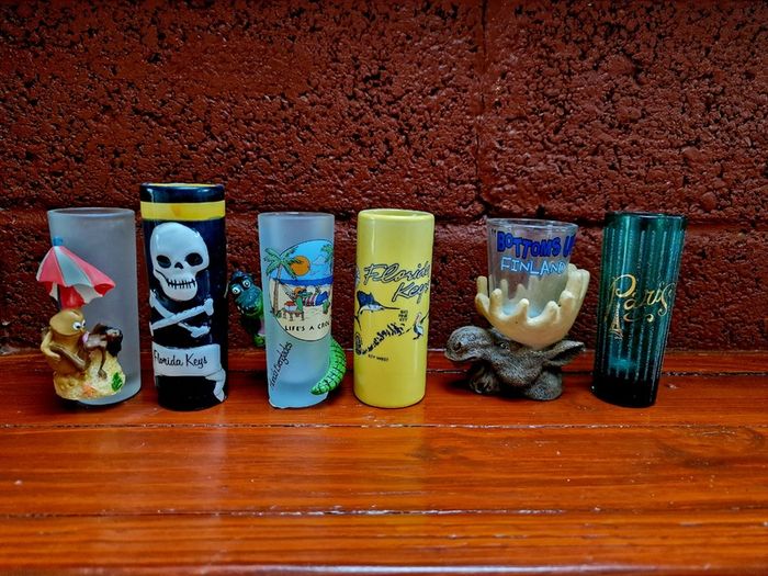 Shot glasses collection (5)