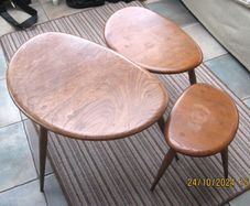 Vintage Ercol Pebble Tables