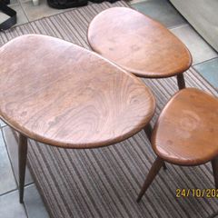 Vintage Ercol Pebble Tables