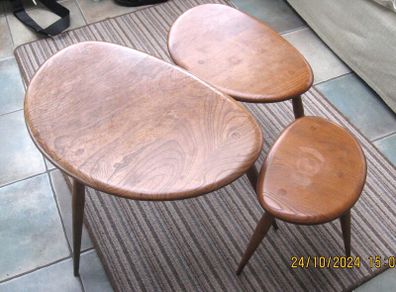 Vintage Ercol Pebble Tables