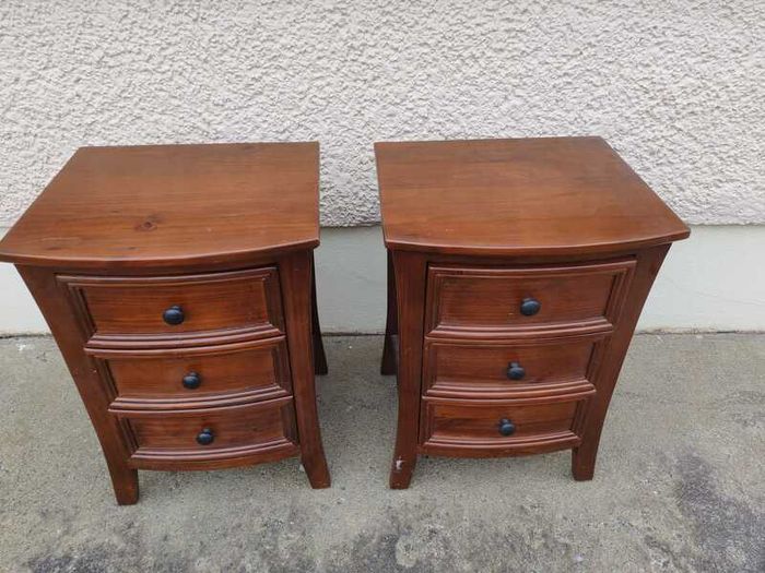 Solid wood bedroom furniture