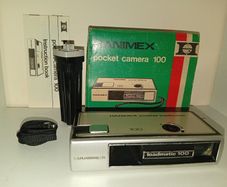 Hanimex Pocket Camera 100 Boxed 110 Cartridge Vintage Film Camera