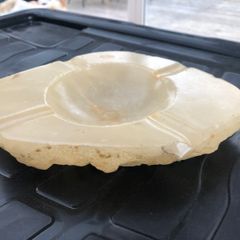 Vintage Italian Alabaster Ashtray