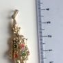 Vintage 9ct gold articulated clown pendant 6.24g Image 7