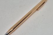 Vintage Cross 1/20 14KT Rolled Gold Ballpoint Pen, Made in Ireland, Boxed