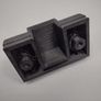 Panasonic Technics SL-1200 SL-1210 Turntable Dust Cover Hinge SFUMM02N04 Cabinet Lid Replacement Image 3