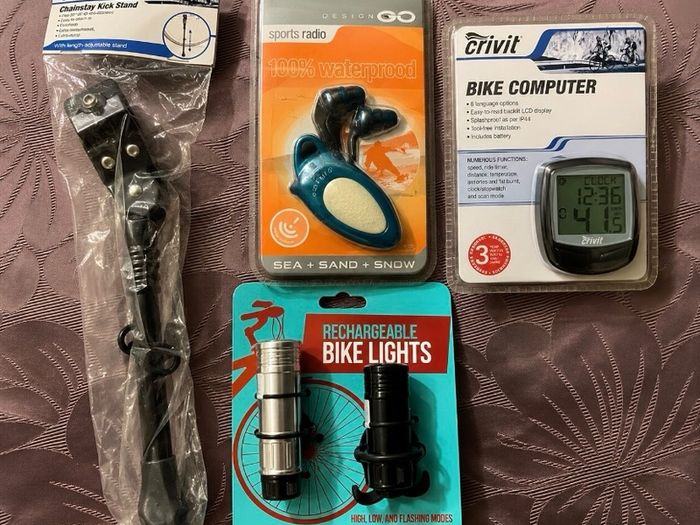 New & Unopened Cycling Accessories Bundle