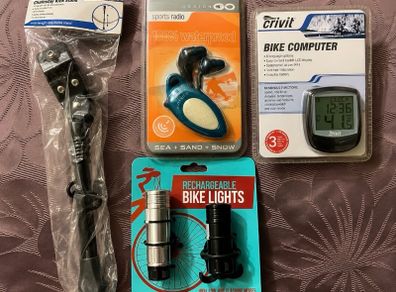 New & Unopened Cycling Accessories Bundle