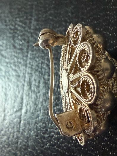 Silver brooch
