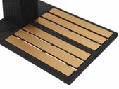 Garden Shower Poly Rattan WPC