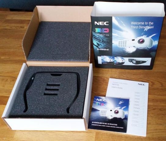 Nec Np01sk3d 3d Starter Kit X2