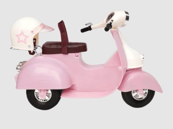Our Generation Scooter and helmet