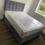 New Stylish single ,Double 4ft, 4ft6, King 5ft And 6ft Superking Sizes Divan Beds Instock. Drawers And Optional Tufted Mattresses Available. Free Delivery Image 5