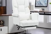Ergonomic Office Chair Height-adjustable Reclining backrest footrest
