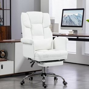 Ergonomic Office Chair Height-adjustable Reclining backrest footrest