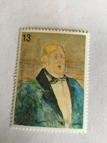1980 Irish stamp - Oscar Wilde