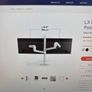 Ergotron LX dual stacking arm, tall pole Image 8