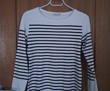 Armor-Lux Breton long-sleeve cotton t-shirt - small