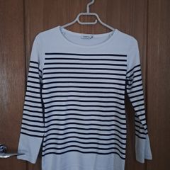 Armor-Lux Breton long-sleeve cotton t-shirt - small
