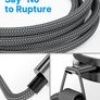 USB C Charger Cable 0.5M 2Pack Type C Charger Fast Charging 3A Lead Nylon Braided for Samsung Galaxy S21 S20 S10 S9 S8 A12 A20e A21s A40 A51,Huawei P30 P20 P40,Google Pixel,Xiaomi,Sony Xperia,Switch Image 5