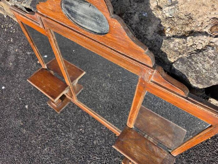 Vintage over mantle mirror