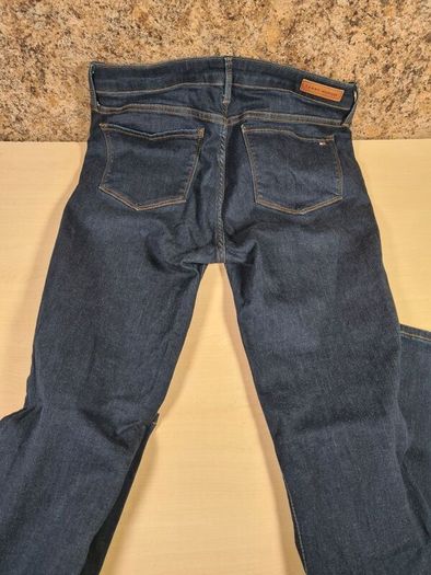 womens Tommy Hilfiger COMO SKINNY jeans BLUE DENIM size W 30 L 30 zip fly