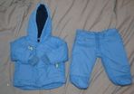Snowsuit fleece-lined pramsuit 6-9 months 74 cm Little Rocha