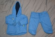 Snowsuit fleece-lined pramsuit 6-9 months 74 cm Little Rocha