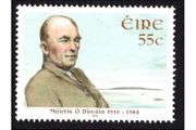 2010 Ireland Birth Centenary of Mairtin O'Direain (Irish Poet) Commemorative Stamp Mint Never Hinged (MNH)