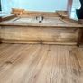Dark Oak/Pine Spanish style sideboard Image 6