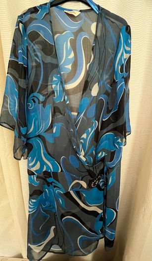 Lilly & Rose Long Line Wrap Style Top