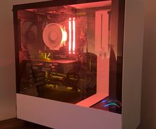 gaming pc / ryzen 5 / gtx 1660 6gb / 16gb ram / white nzxt case