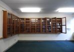 Hardwood bookcases or display cases