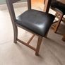 Solid Oak dining table & 6 x chairs Image 3