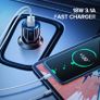 18W 3.1A Car Charger Dual USB Fast Charging QC Phone Charger Adapter For iPhone 11 Pro Max 6 7 8 Plus Samsung Xiaomi Redmi Huawei Image 2