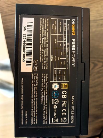 Power supply 500w