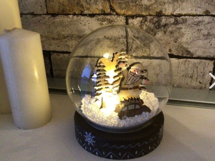 Light Up Christmas Globe